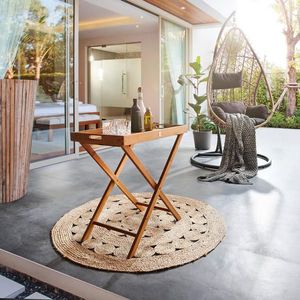 Ambia Garden ZÁHRADNÝ PRÍRUČNÝ STOLÍK, drevo, 68/42, 5/68 cm vyobraziť