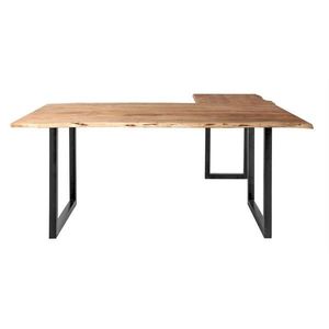 MID.YOU ROHOVÝ PÍSACÍ STÔL, farba akácie, vyobraziť