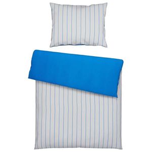 S. Oliver POSTEĽNÁ BIELIZEŇ, satén, modrá, prírodná farba, 140/200 cm vyobraziť