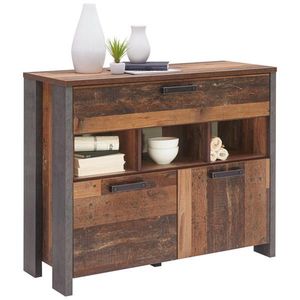 Carryhome KOMODA, hnedá, tmavosivá, tmavohnedá, 107/88, 5/41, 3 cm vyobraziť