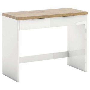 Xora KONZOLOVÝ STOLÍK, biela, farba duba, kompozitné drevo, 104, 3/45/79, 7 cm vyobraziť