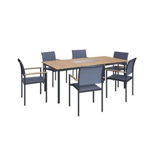 Ambia Garden ZOSTAVA ZÁHRADNÉHO NÁBYTKU drevo, kov vyobraziť