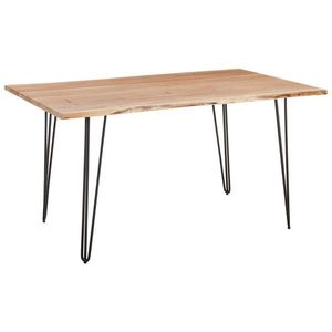 Landscape JEDÁLENSKÝ STÔL, akácia, čierna, farba akácie, 140/90/76 cm vyobraziť