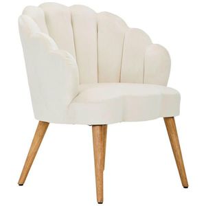 MID.YOU KRESLO, textil, krémová vyobraziť