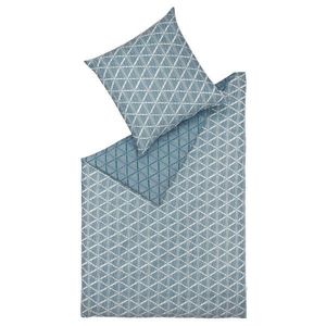 Esprit OBOJSTRANNÁ POSTEĽNÁ BIELIZEŇ, renforcé, modrá, krémová, 155/220 cm vyobraziť