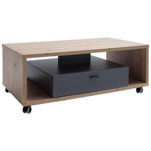 MID.YOU KONFERENČNÝ STOLÍK, sivá, farba duba, kompozitné drevo, 115/65/43 cm vyobraziť