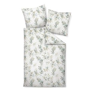 Janine POSTEĽNÁ BIELIZEŇ, flanel, zelená, olivovozelená, vyobraziť