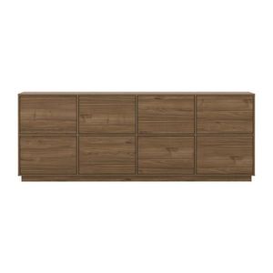 MID.YOU ŠIROKÁ KOMODA, farba orecha, 220, 5/82, 5/41, 5 cm vyobraziť