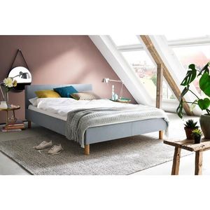 Livetastic ČALÚNENÁ POSTEĽ, 140/200 cm svetlomodrá vyobraziť