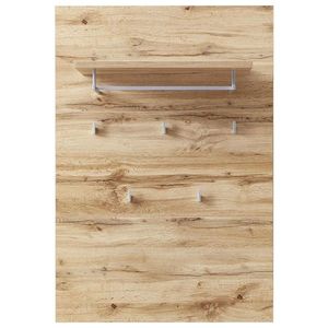 Voleo VEŠIAKOVÝ PANEL, strieborná, farba duba, 80/117/30 cm vyobraziť