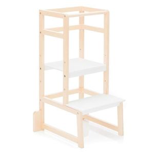 Fillikid UČIACA VEŽA PRE DETI, buk, farba buka, biela vyobraziť