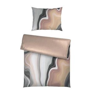 Novel POSTEĽNÁ BIELIZEŇ, satén, taupe, 140/200 cm vyobraziť