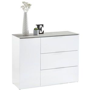 Carryhome KOMODA, sivá, biela, 120, 1/93, 50/45 cm vyobraziť