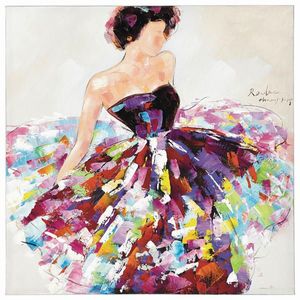 Monee OLEJOMAĽBA, ľudia, 100/100 cm vyobraziť