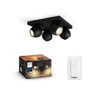 Philips 50474/30/P6 - LED Stmievateľné bodové svietidlo Hue BUCKRAM 4xGU10/5W/230V 50474/30/P6 vyobraziť