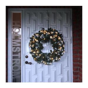 Eglo 410927 - LED Vonkajší vianočný veniec EDMONTON 60xLED/0, 064W/3/230V IP44 612-11 vyobraziť