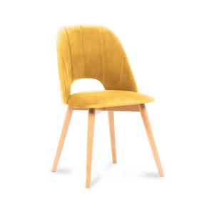 Konsimo Sp. z o.o. Sp. k. Jedálenská stolička TINO 86x48 cm žltá/svetlý dub 12076.01.072 vyobraziť