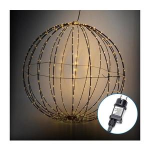 B.V. -LED Vonkajšia vianočná dekorácia LED/3, 6W/230V guľa 30cm IP44 teplá biela B10303Q8X vyobraziť