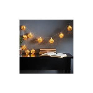 Eglo 411115 - LED vianočný reťazec GLITTER 10xLED/2xAA 1, 65m teplá biela 411115 vyobraziť