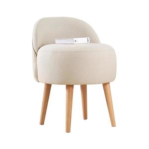 Taburet NIKI Ø 46 cm, krémový 209FLF1151 vyobraziť