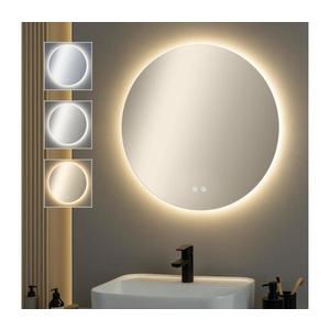 Brilagi - stmievateľné LED vyhrievané zrkadlo s podsvietením DEMI ECO LED/12W/230V priemer 60 cm IP44 FG-GM1109-D-12W vyobraziť