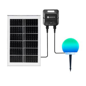 B.V. -LED RGB stmievateľná vonkajšia lampa MESH 20W/3, 7V 4000mAh 2700-6500K IP65 priemer 20 cm S1030233V vyobraziť