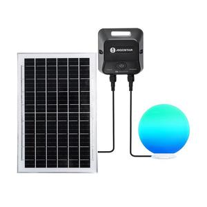 B.V. -LED RGB stmievateľná vonkajšia lampa MESH 35 W/3, 7 V 4000 mAh 2700–6500 K IP65 priemer 30 cm S1030233Y vyobraziť