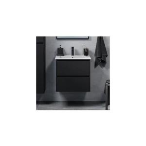 BATH DELUXE Kúpeľňová skrinka s umývadlom MOLDE 60 cm čierna 77-060-11-02-00 vyobraziť