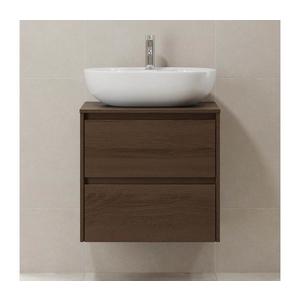 BATH DELUXE Kúpeľňová skrinka TRONDHEIM pre umývadlo 60 cm, orech 03-060-67-84-00 vyobraziť