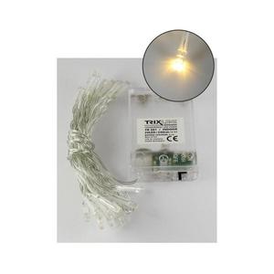 LED vianočný reťaz 20×LED/2 funkcie 2, 4 m teplá biela P493 vyobraziť