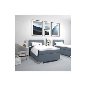 Čalúnená posteľ s matracom IDA 90x200 cm modrá ANDY 90x200 s matrací vyobraziť