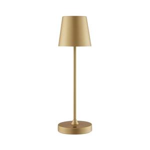 Brilliant - LED nabíjateľná stmievateľná dotyková stolná lampa ELORA LED/2, 5W/5V 2700K IP44 zlatá G60245/16 vyobraziť