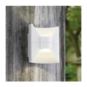 Eglo 93367 -LED Vonkajšie nástenné svietidlo REDONDO Biela 2xLED-SMD/2, 5W/230V IP44 93367 vyobraziť