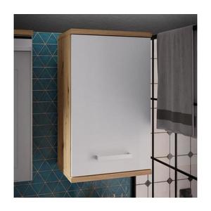 Nástenná kúpeľňová skrinka VENOM biela/dub artisan VERH10-M823 vyobraziť