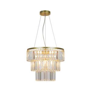 Zuma Line P17127-4-1GD - Luster na lanku TIFANNY 4xE14/40W/230V zlatá P17127-4-1GD vyobraziť