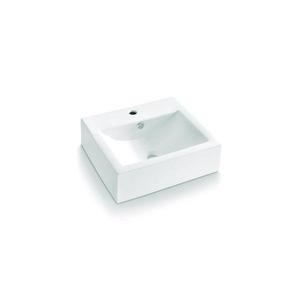 Bathco 0010 - Umývadlo na dosku BOLONIA 51x45, 5 cm porcelán/biela 0010 vyobraziť