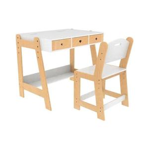 2Kids Toys - Detský rastúci stôl so stoličkou drevo/biela 2D98264 vyobraziť