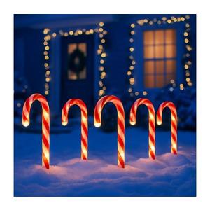 SADA 5x LED vonkajších vianočných dekorácií LED/2W/230V IP44 červené ML2406 vyobraziť