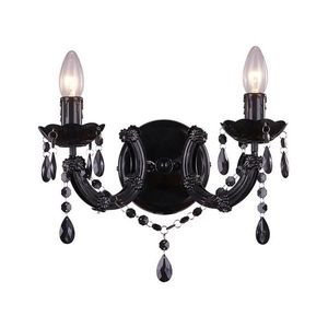 Zuma Line RLB94016-2B - Nástenná lampa MAGNOLIA 2xE14/40W/230V čierna RLB94016-2B vyobraziť