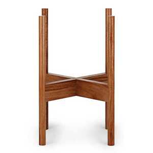 Fox & Fern Zeist, stojan na rastliny, 2 výšky, kombinovateľný, zásuvný dizajn, prírodný vyobraziť