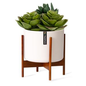 Fox & Fern Thorn, kvetináč, so stojanom, štýl 50. rokov, 2 veľkosti vyobraziť