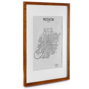 Casa Chic Kenton, rám na obrázky, obdĺžnikový, DIN A1, pasparta, plexisklo vyobraziť