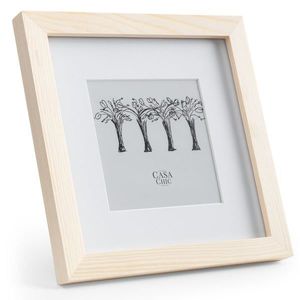 Casa Chic York, obrazový rám, štvorcový, 20 × 20 cm fotky, pasparta, sklo vyobraziť