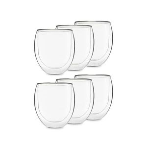 Feelino Ice set 6, čajové poháre, set 6 ks, 320 ml, vysokokvalitné borosilikátové sklo, vhodné do umývačky riadu vyobraziť