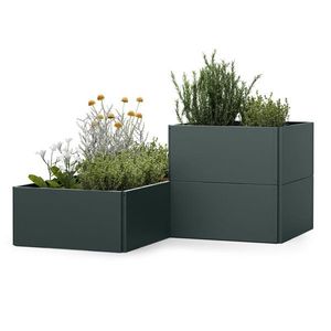 Blumfeldt Versagrow vyvýšený záhon s 12 modulmi, individuálny tvar, hrúbka 1 mm, nehrdzavejúca oceľ vyobraziť