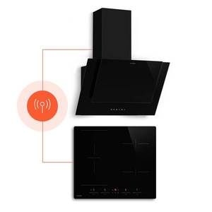 NA HaloSync indukčná varná doska s digestorom | 4 varné zóny | 8400 W | 632 m³/h | 60 cm vyobraziť