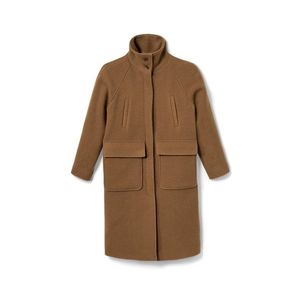 NAH/STUDIO kabát | recyklovaná vlna, farba ťavej srsti vyobraziť