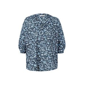 Tkaná blúzka s kvetinovou potlačou vyobraziť