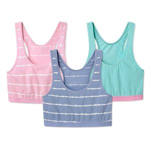 Podprsenky z biobavlny, 3 ks vyobraziť