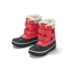 Detské čižmy do každého počasia, červené vyobraziť